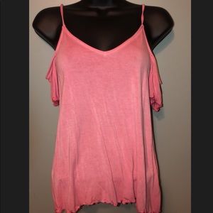 American Eagle cold shoulder tank top